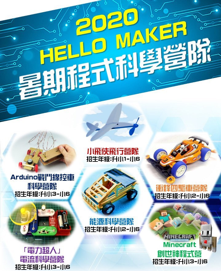 屏東社團科學營隊 Hello Maker教育團隊